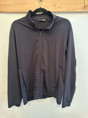 Uniqlo Roger Federer Men's Black Lightweight Zip Jacket